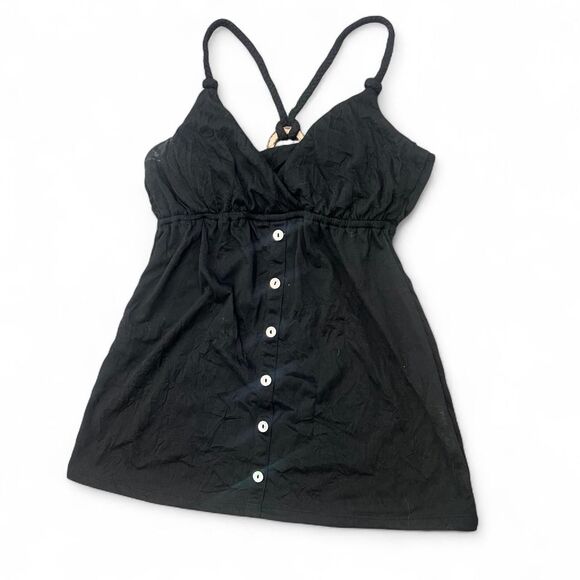 Y2K Self Esteem Padded Halter Tank Top - Picture 1 of 5